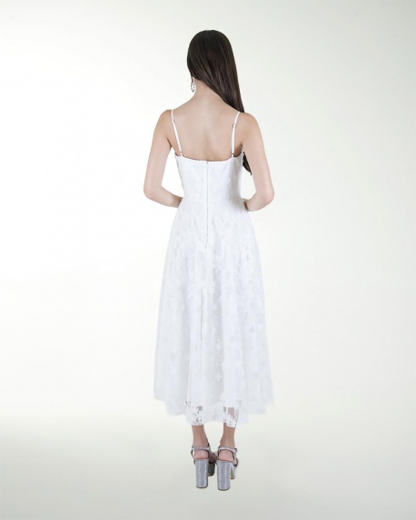 VESTIDO CC BLA LARGO MIDI