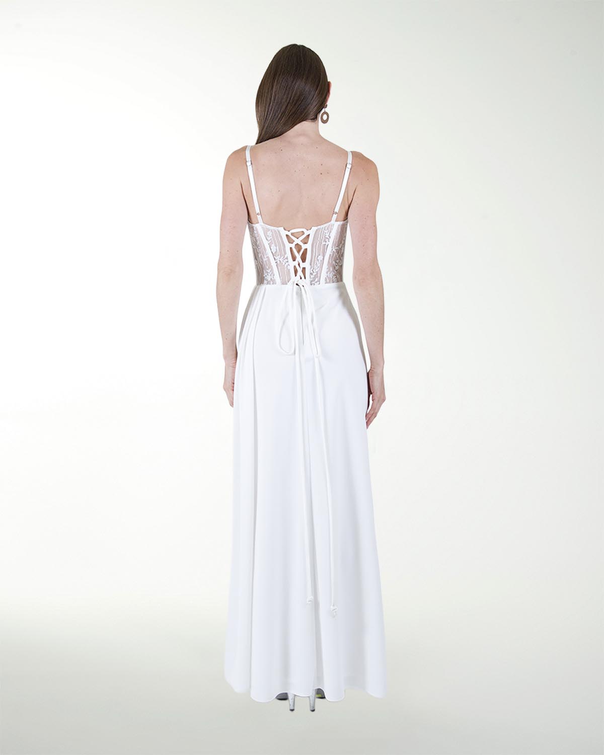 VESTIDO CL BLA TIPO CORSET