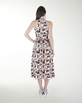 VESTIDO CA CUELLO ALTO