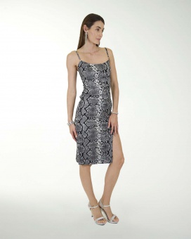 VESTIDO  ANT ESTAMPADO VIBORA