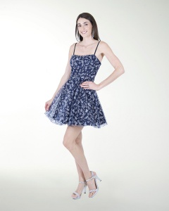 VESTIDO CC FALDA SEMI CIRCULAR