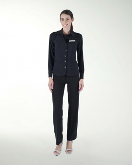 CHALECO CON DOS VIVOS Y AJUSTE EN LA ESPALDA