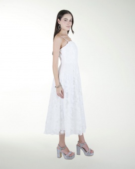 VESTIDO CC BLA LARGO MIDI