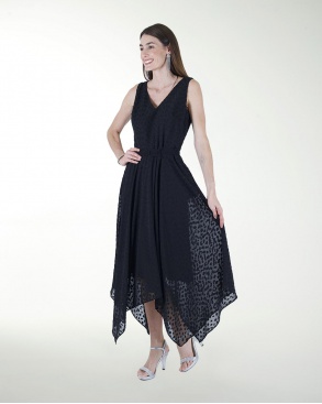 VESTIDO CASUAL  ESCOTE EN V