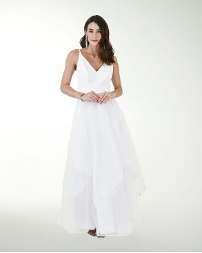 VESTIDO CL BLANCO TUL FANTASIA