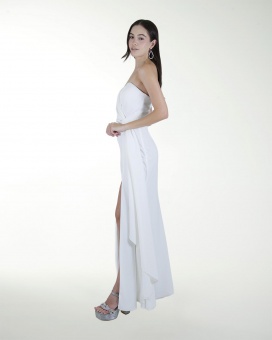 VESTIDO CL BLA DE UN HOMBRO