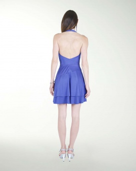 VESTIDO ANT COLOMBIANA LISO CON JARETAS