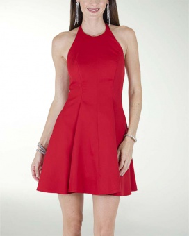 VESTIDO ANT LISO HALTER