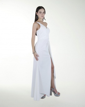 VESTIDO CL BLA DE UN HOMBRO