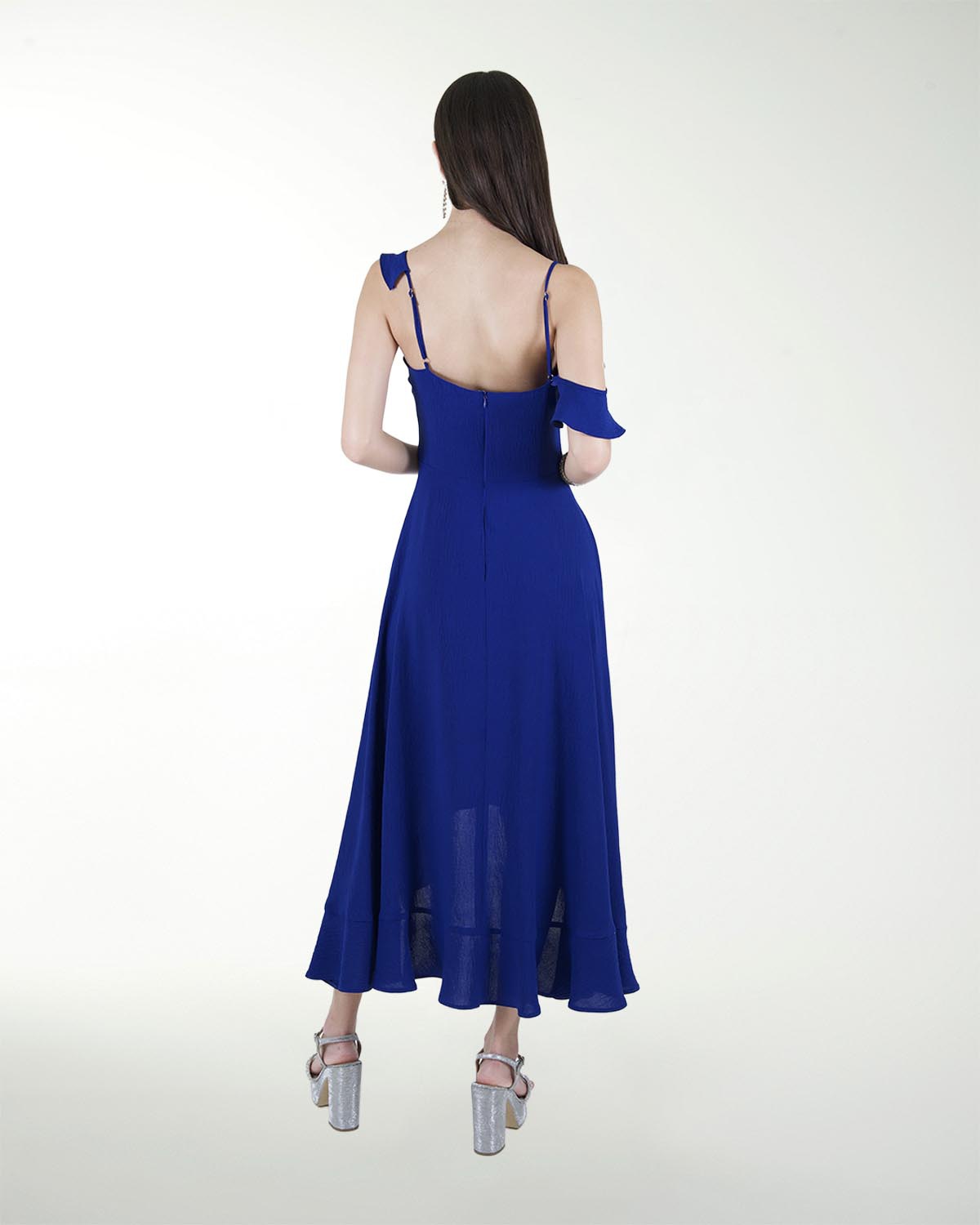 VESTIDO DA CON ESCAROLAS