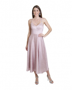 VESTIDO CASUAL ESCOTE EN LA ESPALDA