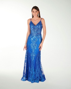 VESTIDO CL PREMIUM CON DETALLES DE APLICACION