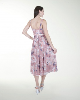 VESTIDO DA ESTAMPADO CON TABLONES