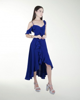 VESTIDO DA CON ESCAROLAS