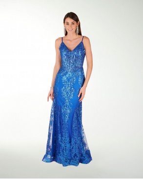 VESTIDO CL PREMIUM CON DETALLES DE APLICACION