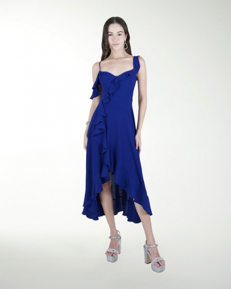 VESTIDO DA CON ESCAROLAS