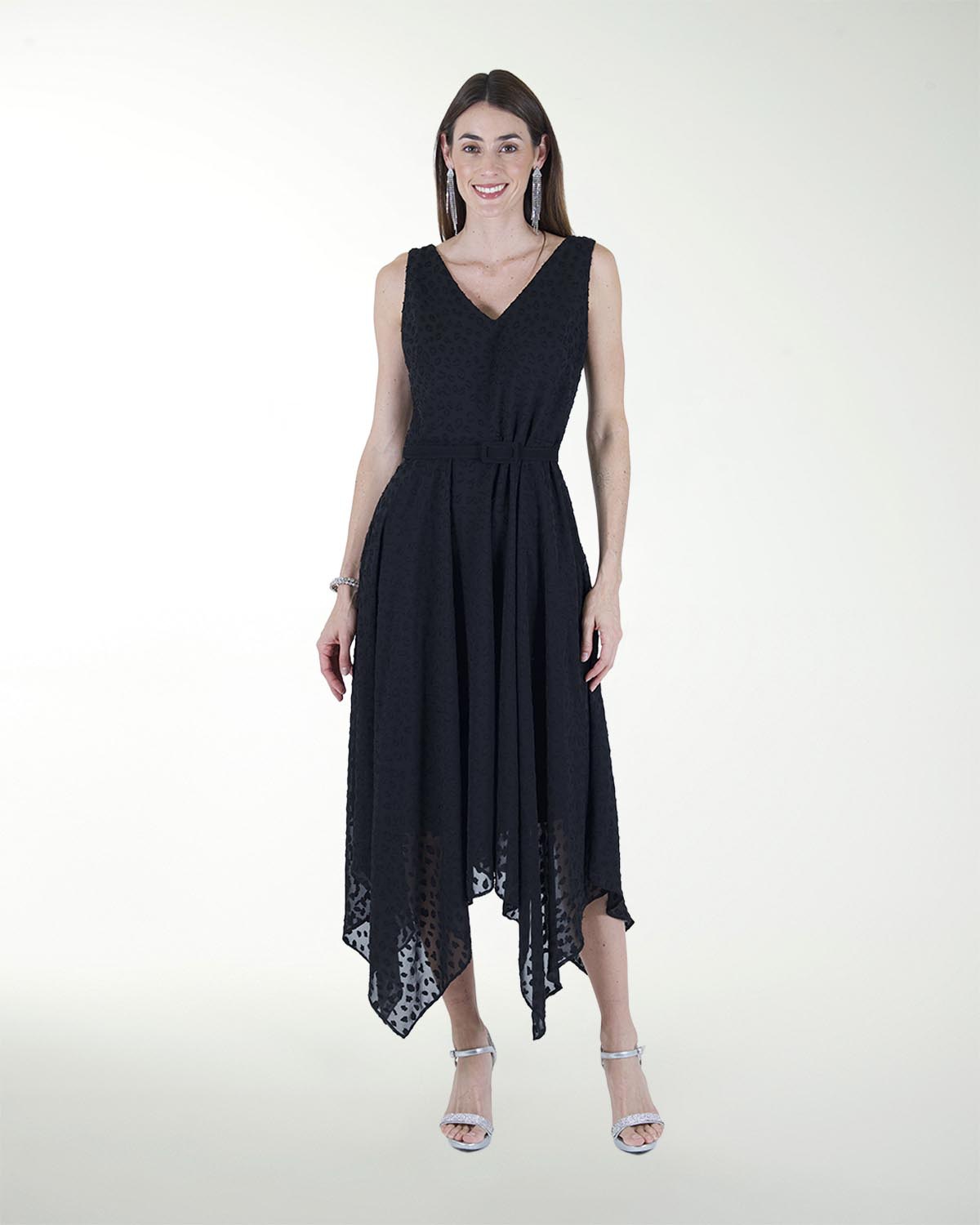 VESTIDO CA  ESCOTE EN V