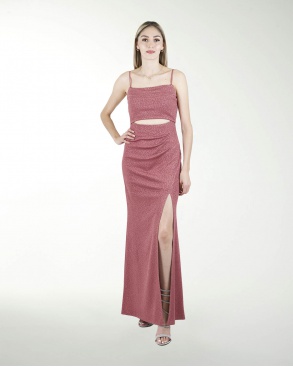 VESTIDO CL CON CORTE EN CINTURA