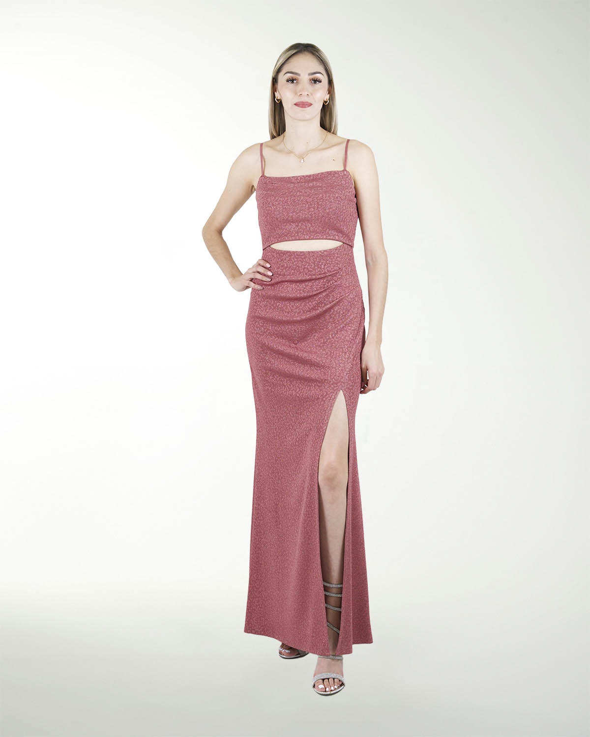 VESTIDO CL CON CORTE EN CINTURA