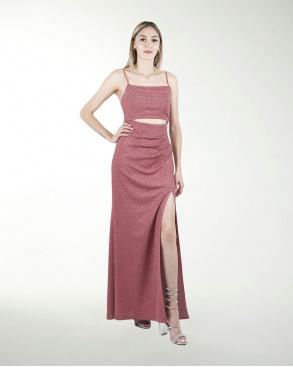 VESTIDO CL CON CORTE EN CINTURA