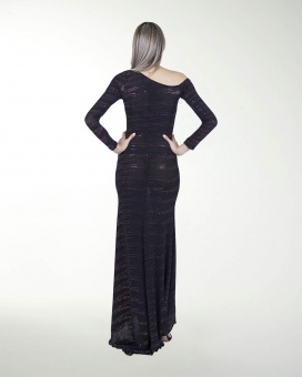 VESTIDO CL ENTALLADO CON MANGAS