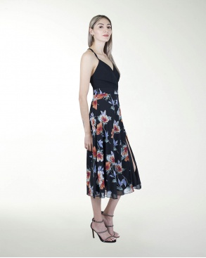 VESTIDO CASUAL 50,s ESTAMPADO