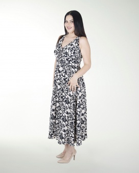 VESTIDO TV HALTER ESCOTE EN LA ESPALDA