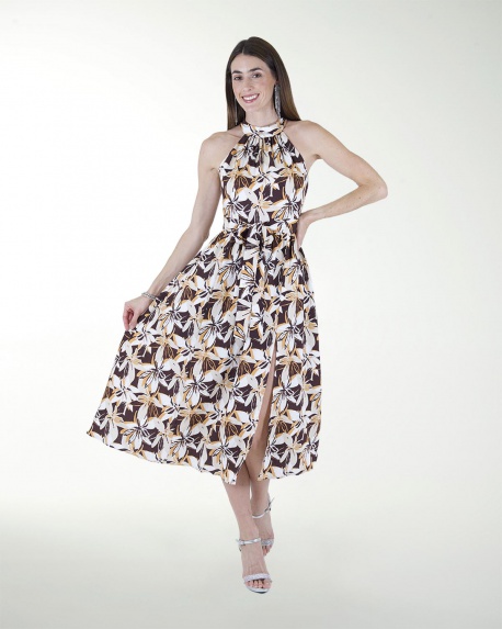 VESTIDO CA CUELLO ALTO