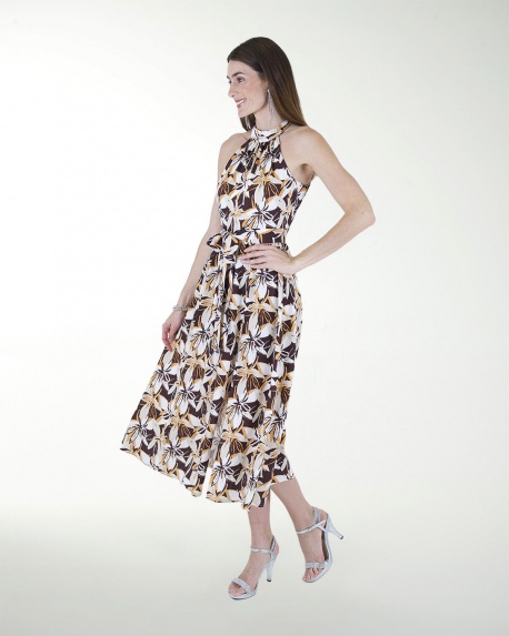 VESTIDO CA CUELLO ALTO