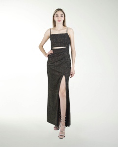 VESTIDO CL CON CORTE EN CINTURA