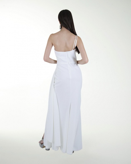 VESTIDO CL BLA DE UN HOMBRO