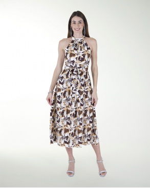 VESTIDO CASUAL CUELLO ALTO