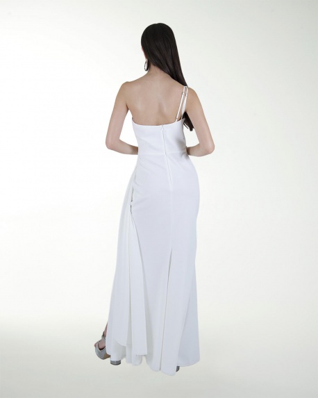 VESTIDO CL BLA DE UN HOMBRO