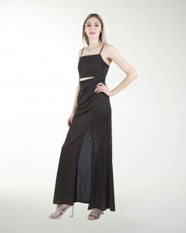 VESTIDO CL CON CORTE EN CINTURA