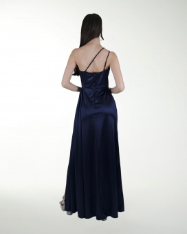 VESTIDO CL WARP DE UN HOMBRO DRAPEADO