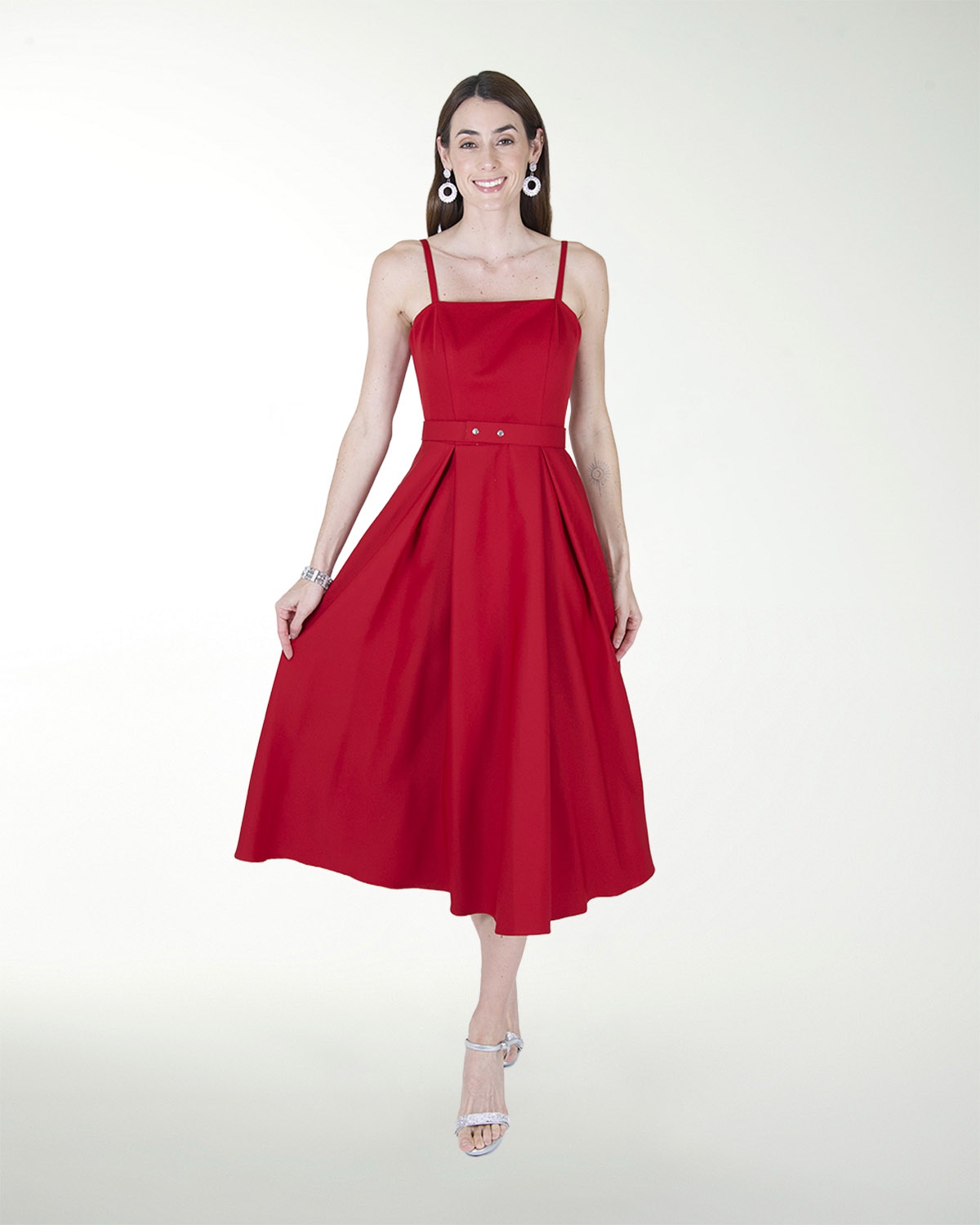 VESTIDO DA CON TABLONES