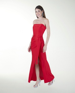 VESTIDO CL COLOMBIANA STRAPLESS