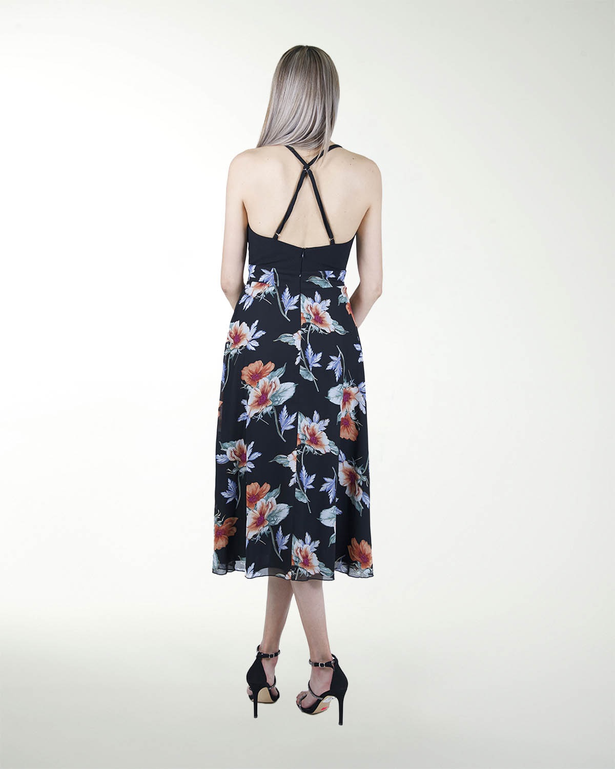 VESTIDO DA 50,s ESTAMPADO