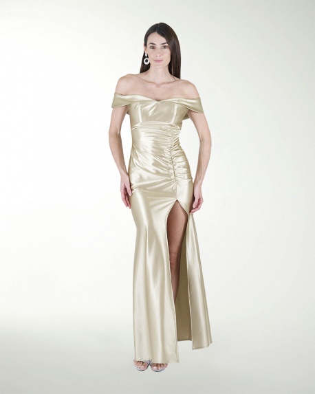 VESTIDO CL WARP DE HOMBRO DESCUBIERTO