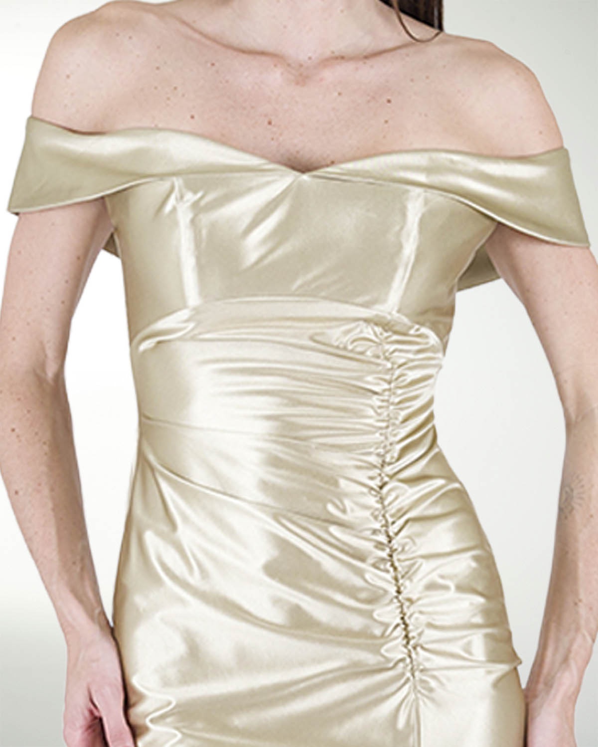 VESTIDO CL WARP DE HOMBRO DESCUBIERTO