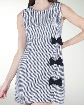 VESTIDO DA CON ABERTURA Y MOÃOS