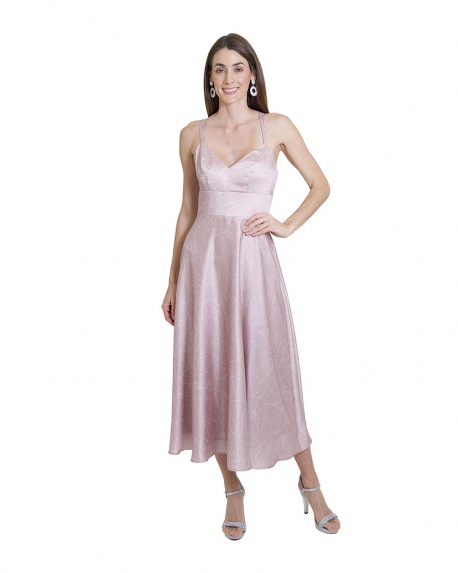 VESTIDO DA ESCOTE EN LA ESPALDA