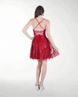 VESTIDO CC CON JARETAS EN ESPALDA