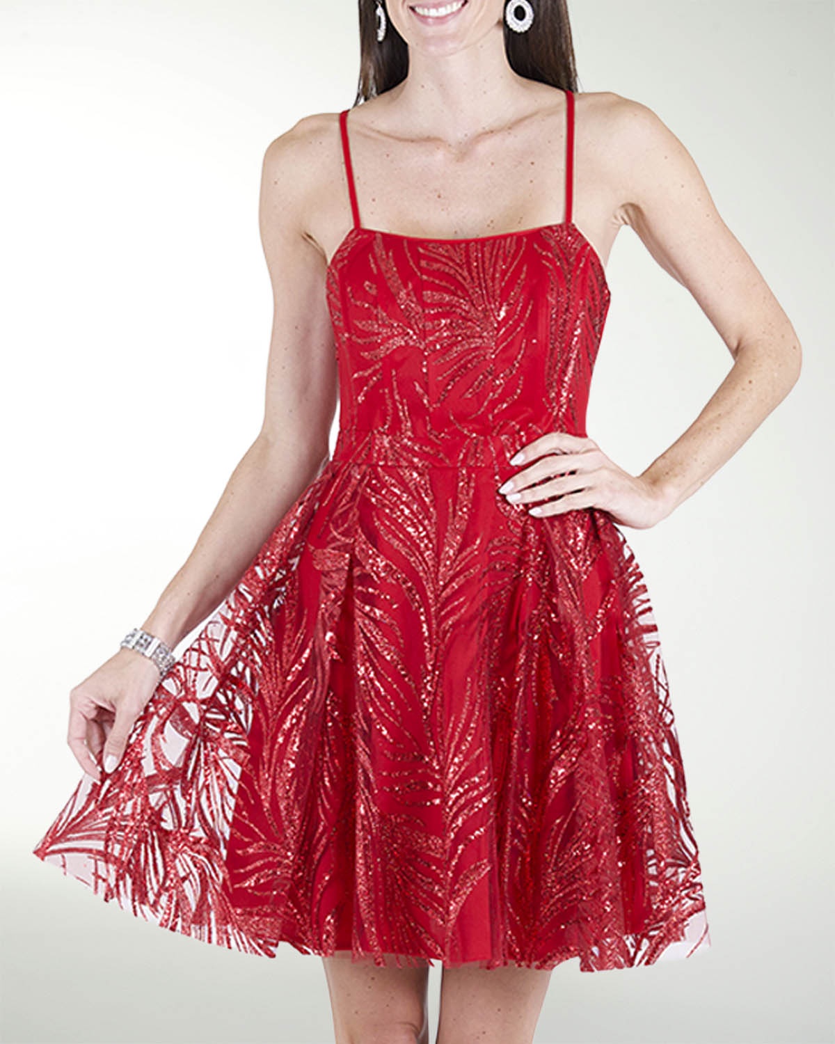 VESTIDO CC CON JARETAS EN ESPALDA