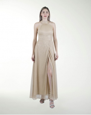TNIN VESTIDO CL CUELLO HALTER