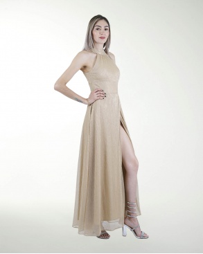 TNIN VESTIDO CL CUELLO HALTER
