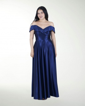 VESTIDO TE WARP DE HOMBRO DESCUBIERTO