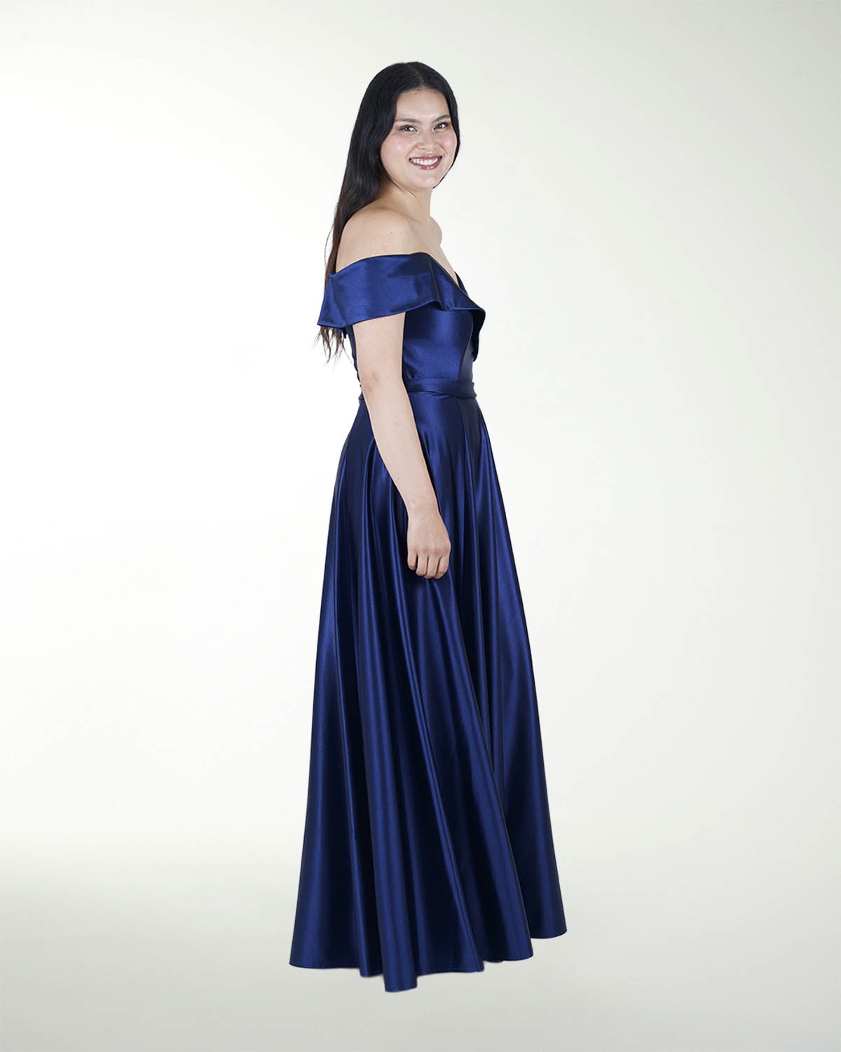VESTIDO TE WARP DE HOMBRO DESCUBIERTO