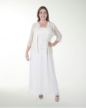 VESTIDO CON SACO
