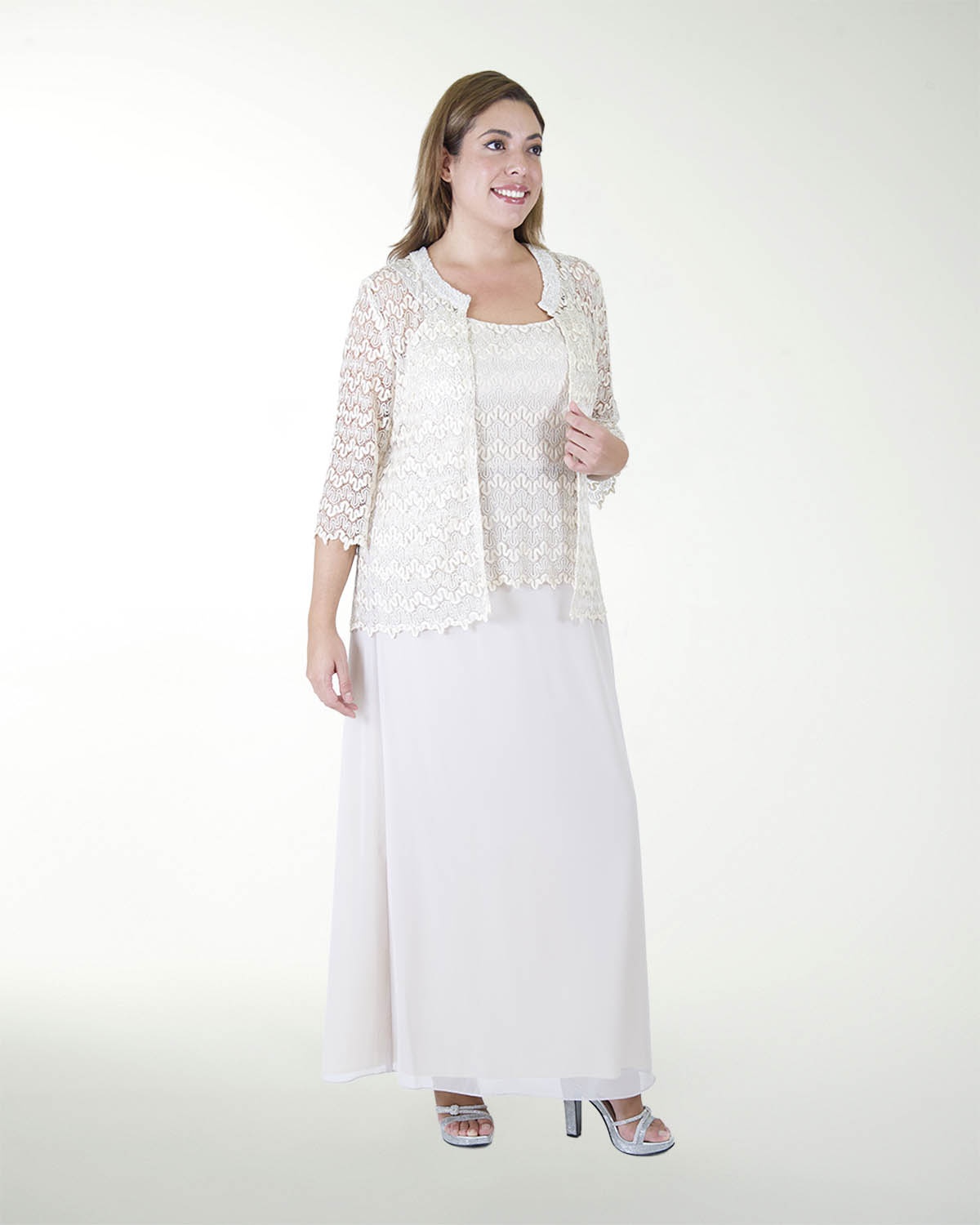 VESTIDO CON SACO